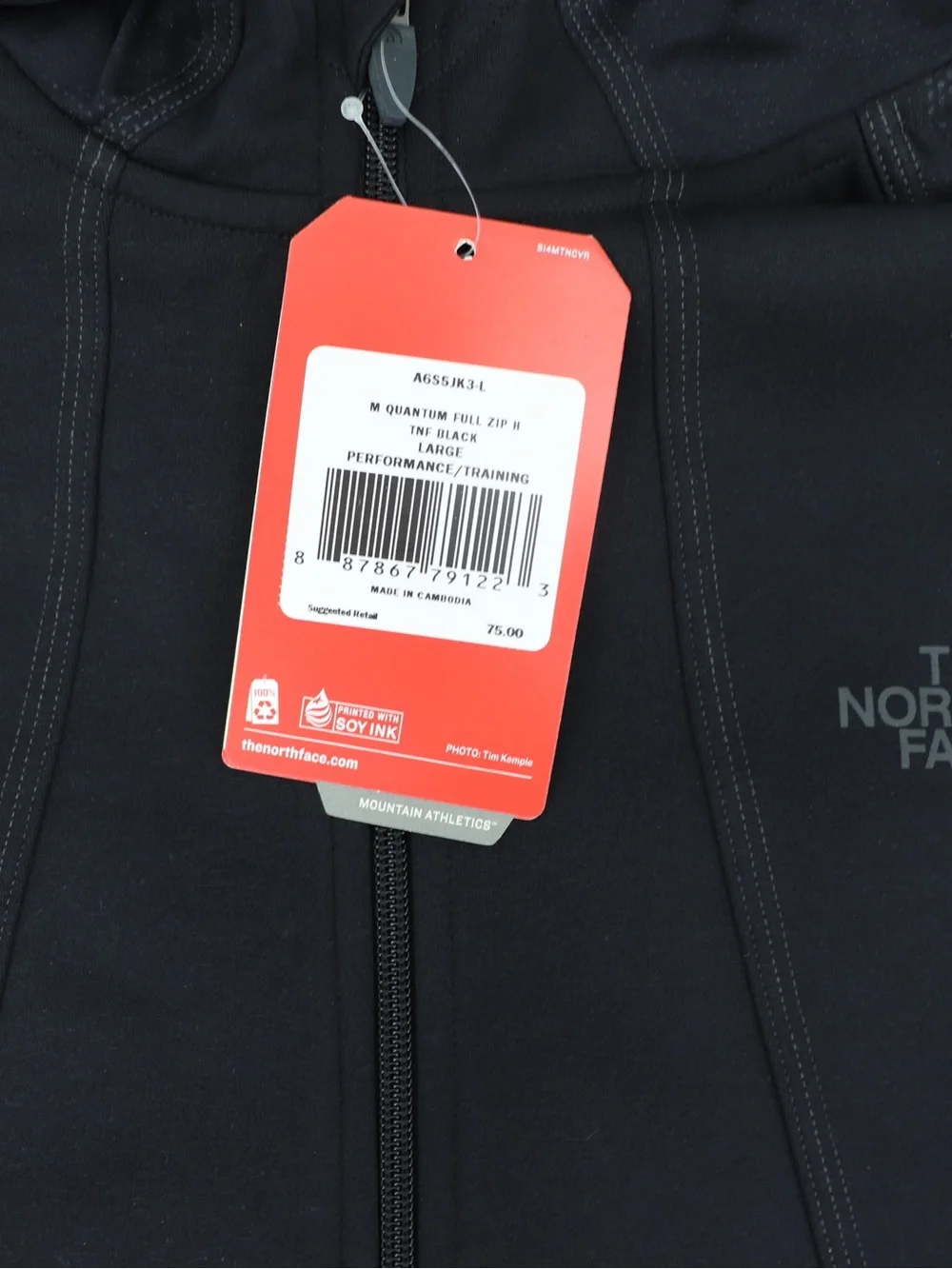 The North Face lightweight hooded